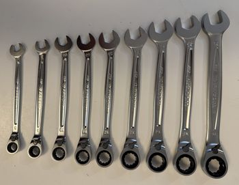 FACOM - Jeu de 9 clés Mixtes à Cliquet Métrique _Neuf