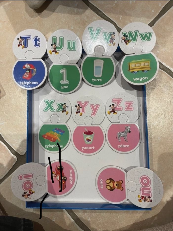 Puzzle à lettres Disney Junior Mickey - photo numéro 4