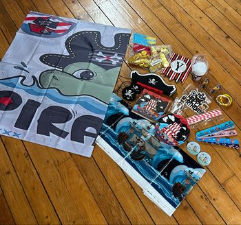 Kit anniversaire de pirate pour 5 personnes
