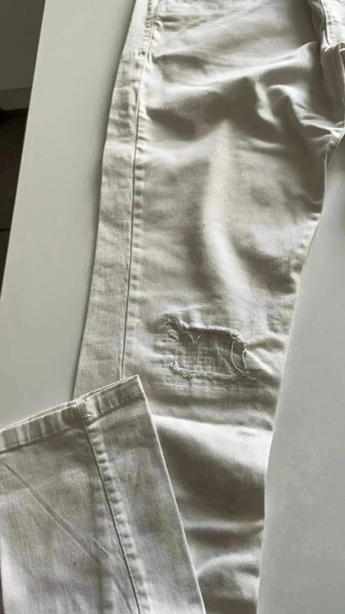 Jean blanc - photo numéro 3