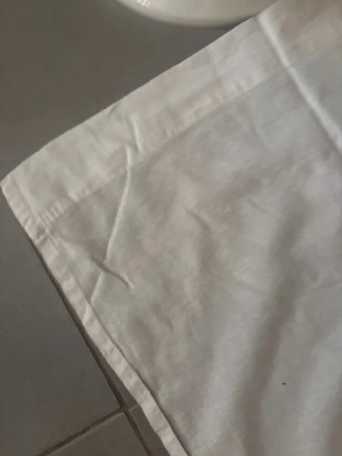 Drap plat blanc - photo numéro 2