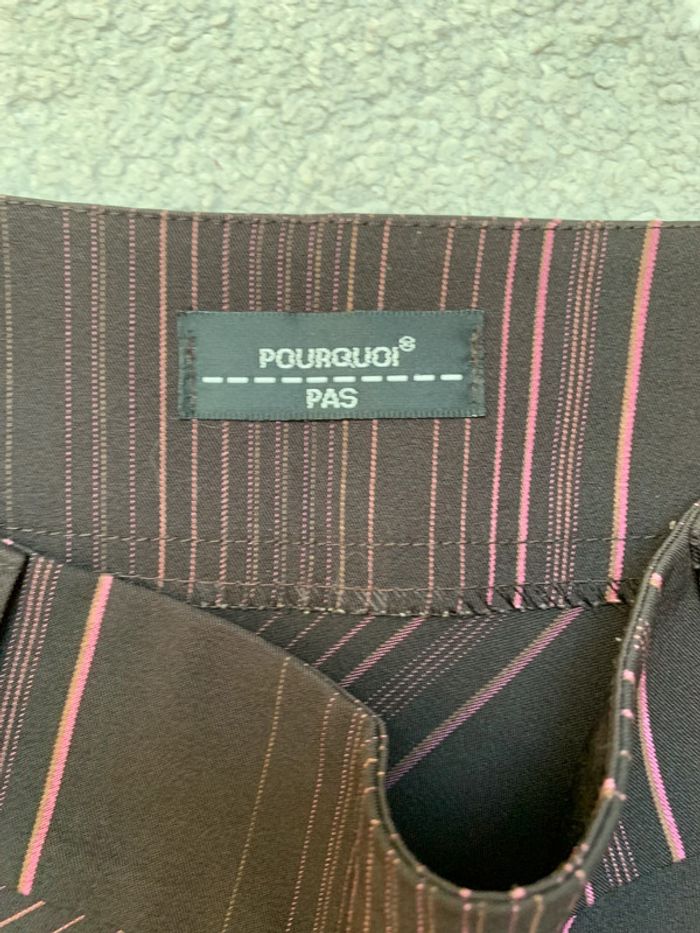 Jupe mi-longue Pourquoi Pas Taille 36 - photo numéro 3