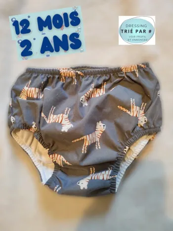 Maillot de bain couche 12 24 mois