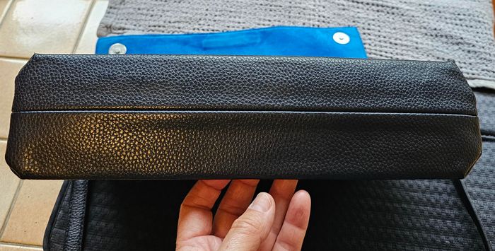 Sac Lulu Castagnette, bleu marine, intérieur doublé - photo numéro 5