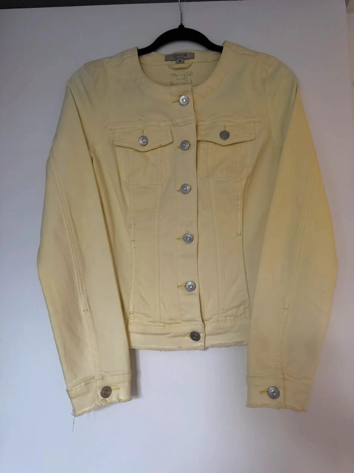 Veste femmes jaune Comma taille 38