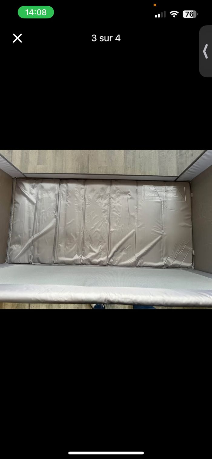Lit parapluie avec matelas supplémentaire - photo numéro 2