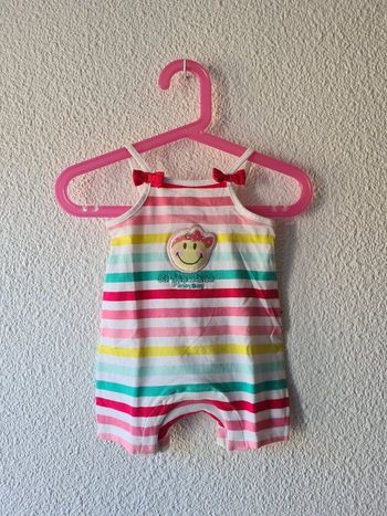 combishort rayé multicolore smiley Orchestra