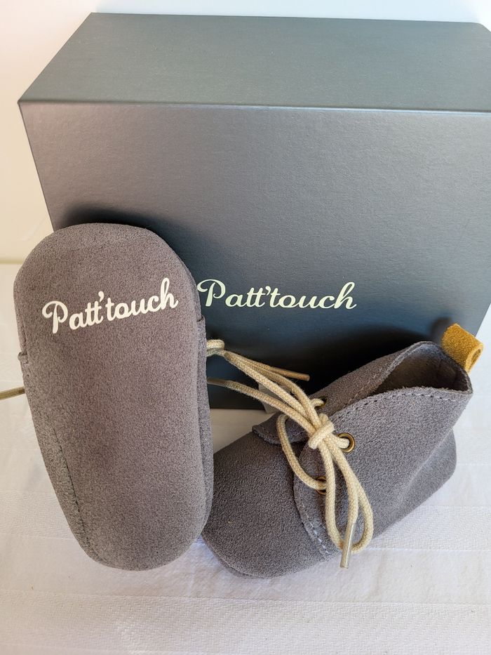 Chaussures bébés cuir Point 18 Made in France 🇨🇵 - photo numéro 3