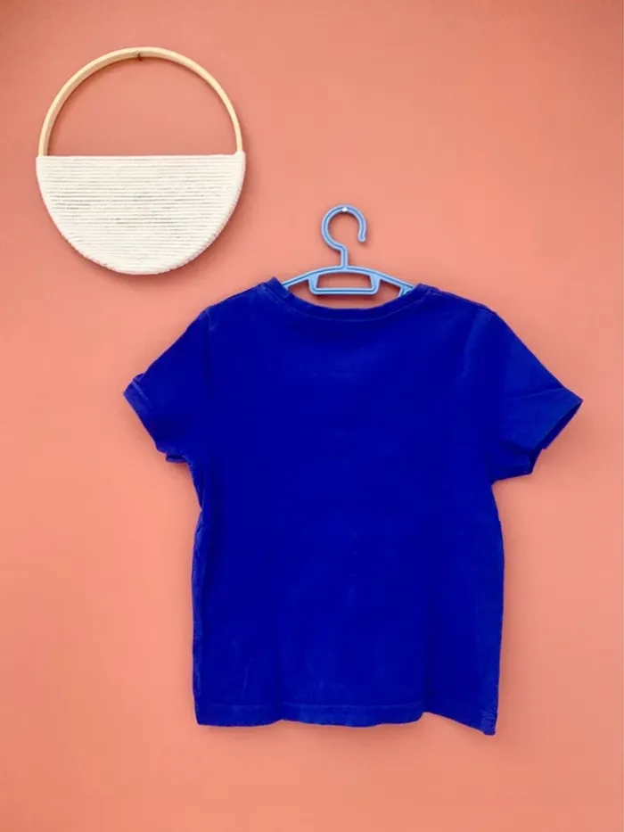 T-shirt OBUT enfant bleu – Taille 4 ans - photo numéro 3
