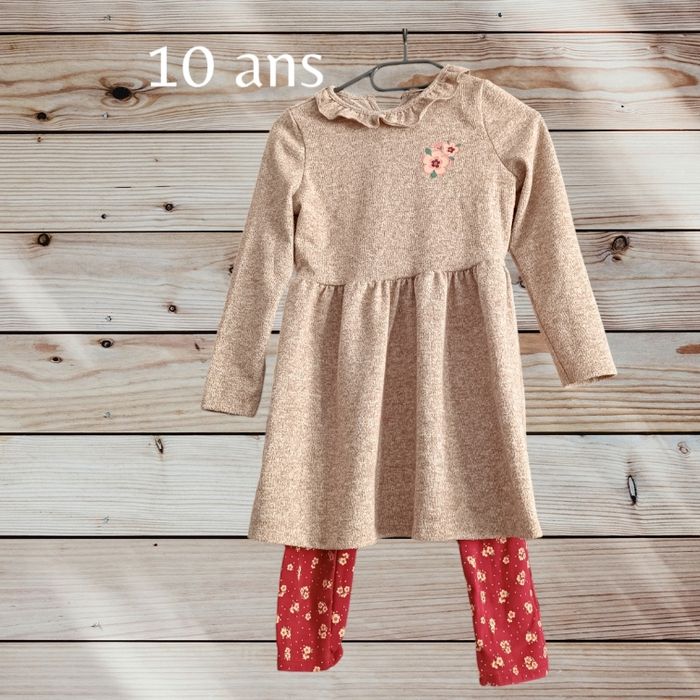 Ensemble robe et pantalon 10 ans