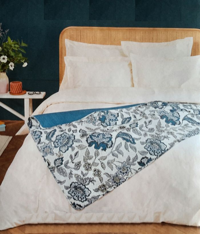 Jeté de lit, Plaid : 120 x 160 cm - photo numéro 3