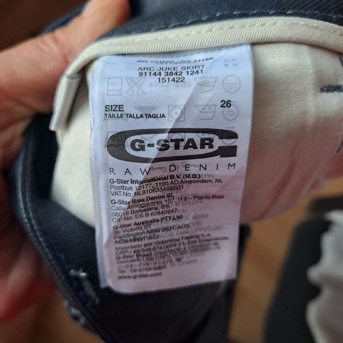 Jupe enduite taille36 #G-star - photo numéro 8