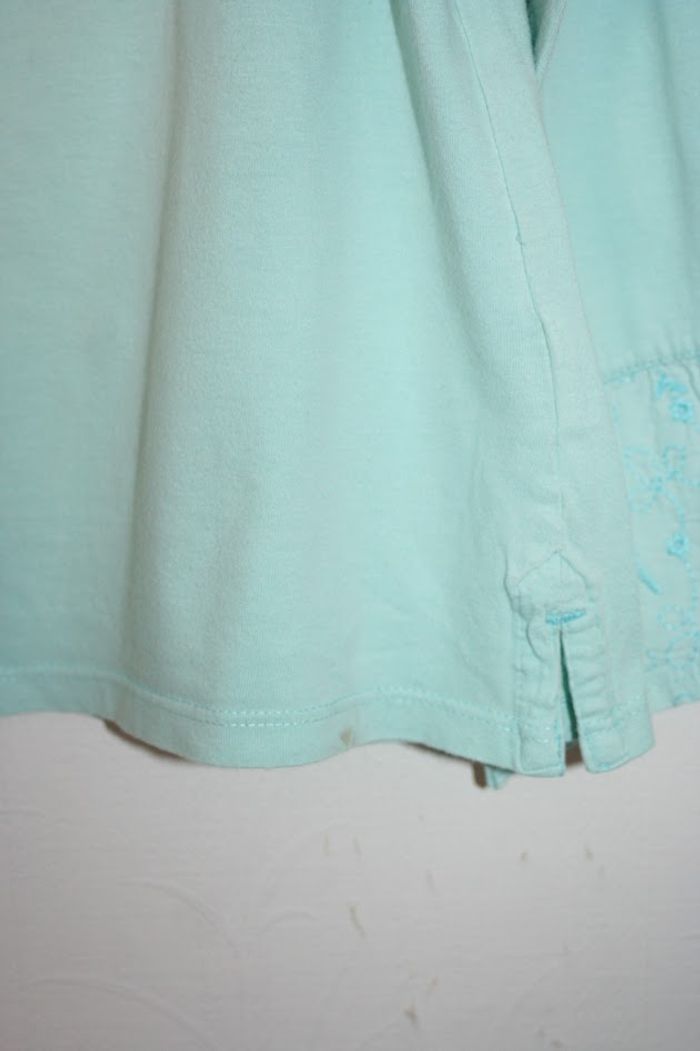 Tee shirt vert d'eau Kiabi - photo numéro 4