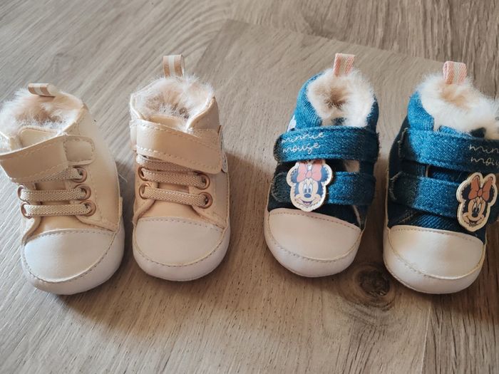 Lot de chaussure - taille 0-3mois