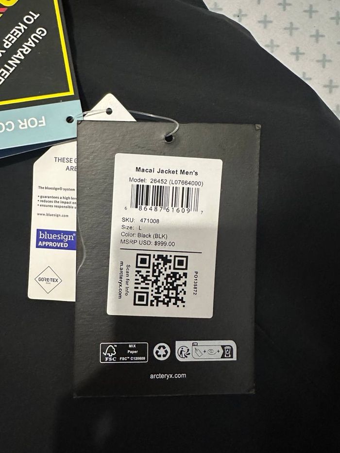 Veste Macai Arc’Teryx - photo numéro 7