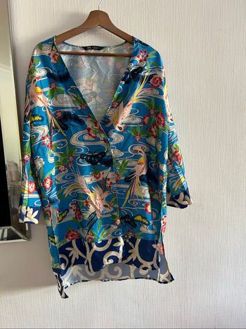Ensemble kimono imprimé