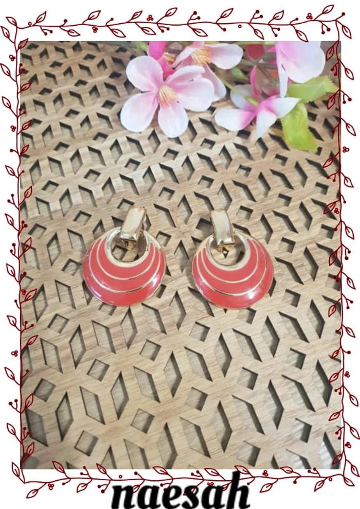 Boucles d'oreilles Vintage neuves - photo numéro 2