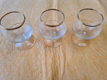 Verre à cognac x 3 qui date comme neuf