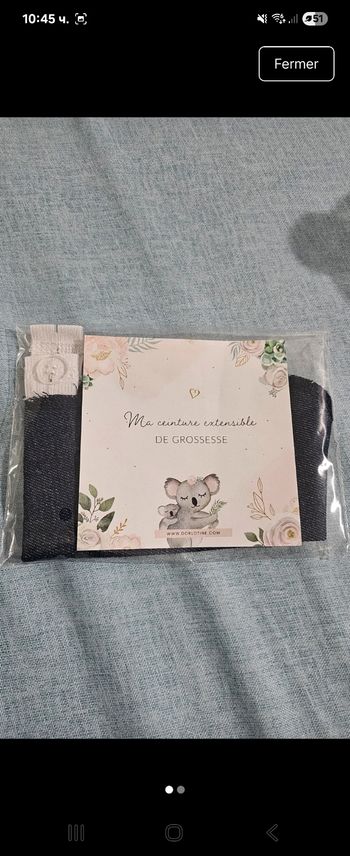 Rallonge jeans /pantalon grossesse 