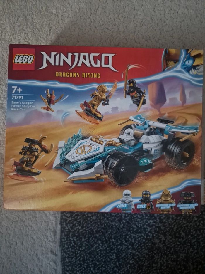Lego ninjago 71791 zane's dragon 🐉 power spinjitzu race car - photo numéro 3