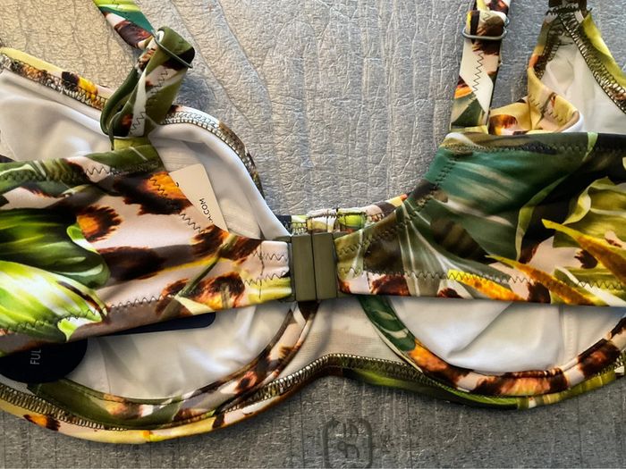 Haut maillot vert imprimé Fantasie neuf - photo numéro 5