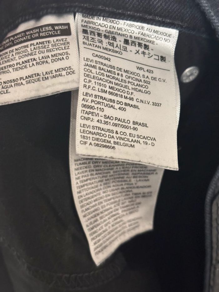 Jean Levi’s Slim Noir – Taille 34/32 - photo numéro 13