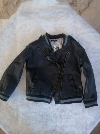 Veste cuir ikks 3 ans