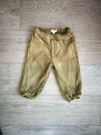 Pantalon velours côtelé 18mois