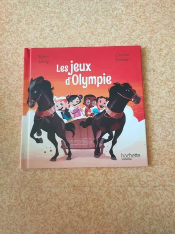 Livre les jeux d'Olympe