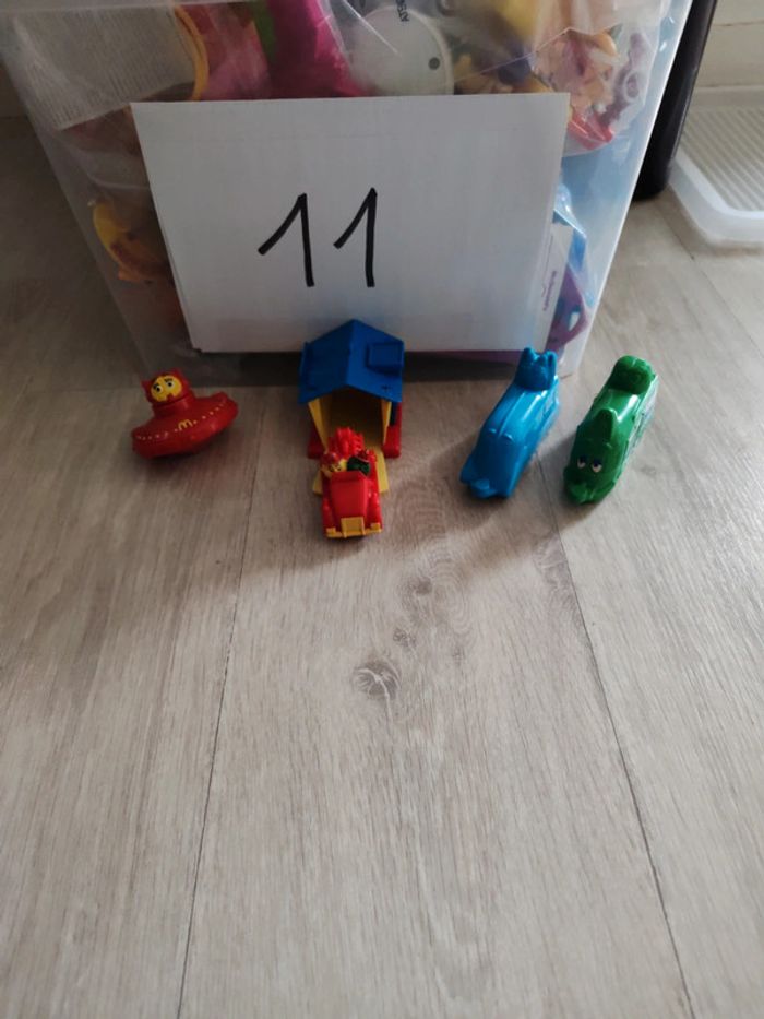 Figurine McDonald's funny fry ×4