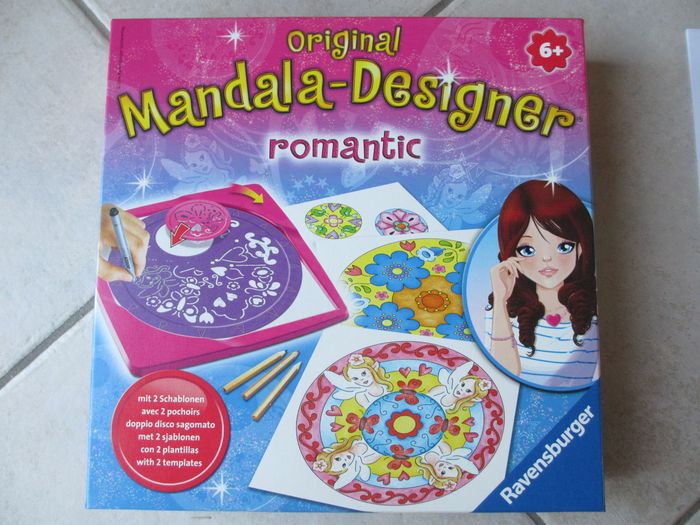 Coffret Mandala Designer Romantic Ravensburger - photo numéro 2
