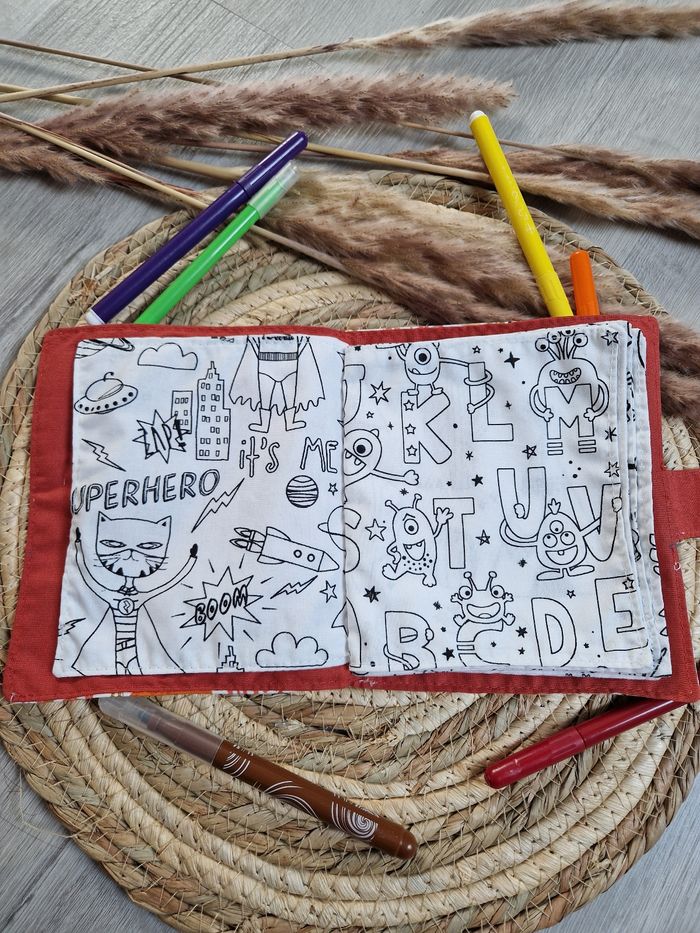 Livre coloriage Lavable - photo numéro 4