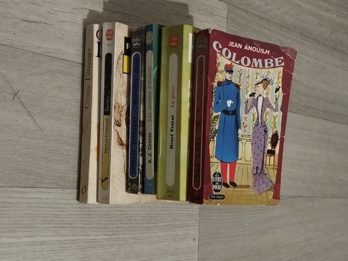 Lot de 6 livres romans et textes intégraux des années 50-60 et 70 L083   7581883598 - photo numéro 2