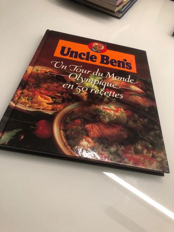 Livre neuf uncle ben’s