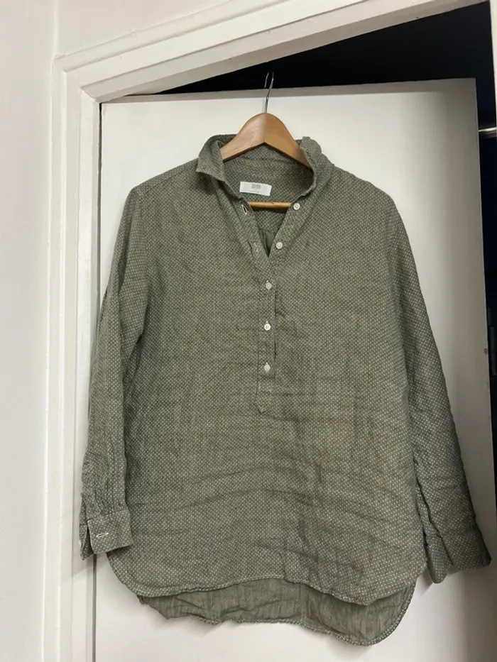 Sublime blouse parisienne neuve - uniqlo - taille M - photo numéro 2