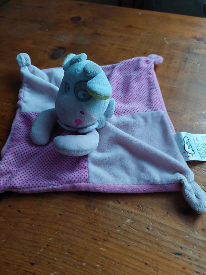 Doudou vache rose Mots d'enfants - photo numéro 4