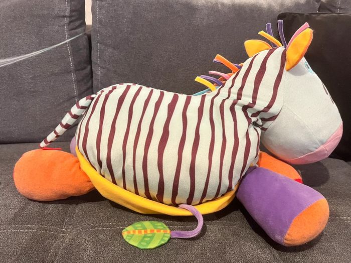 Peluche d’éveil Mon grand zèbre Bawi - photo numéro 4