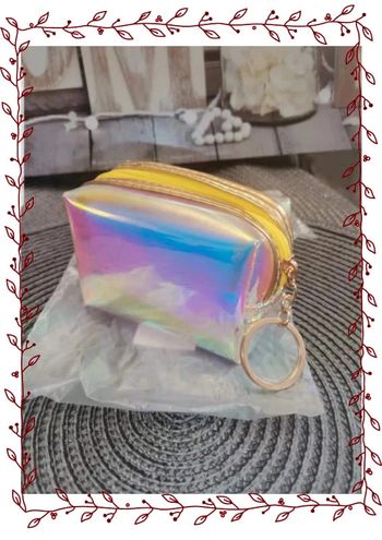 Porte-monnaie irisé Neuf