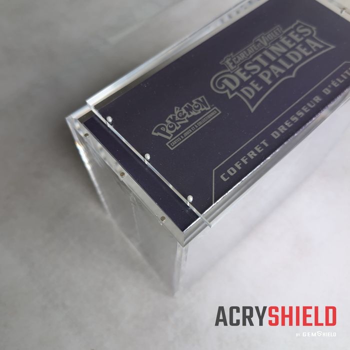 Protection acrylique pour ETB pokémon de la gamme Basics by Gemshield - photo numéro 3
