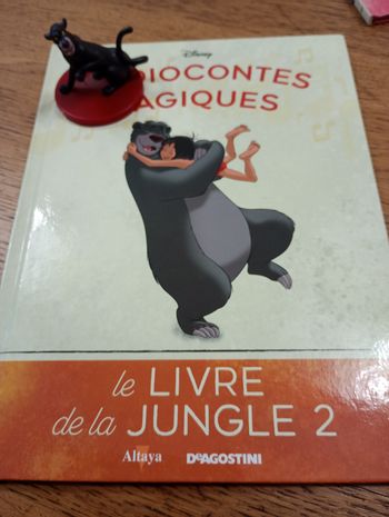 Livre + figurines Audio conte Disney 
