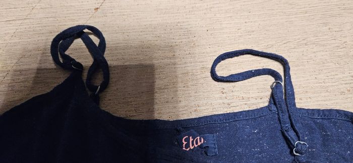 Combinaison ado bleu foncé, avec brillants, Etam, XS ou 14/16 ans - photo numéro 4