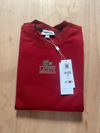Pull Lacoste XS Bordeaux
