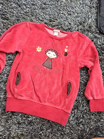 Haut de pyjama chaud