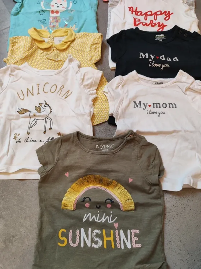 Tee-shirt 9 mois - photo numéro 2