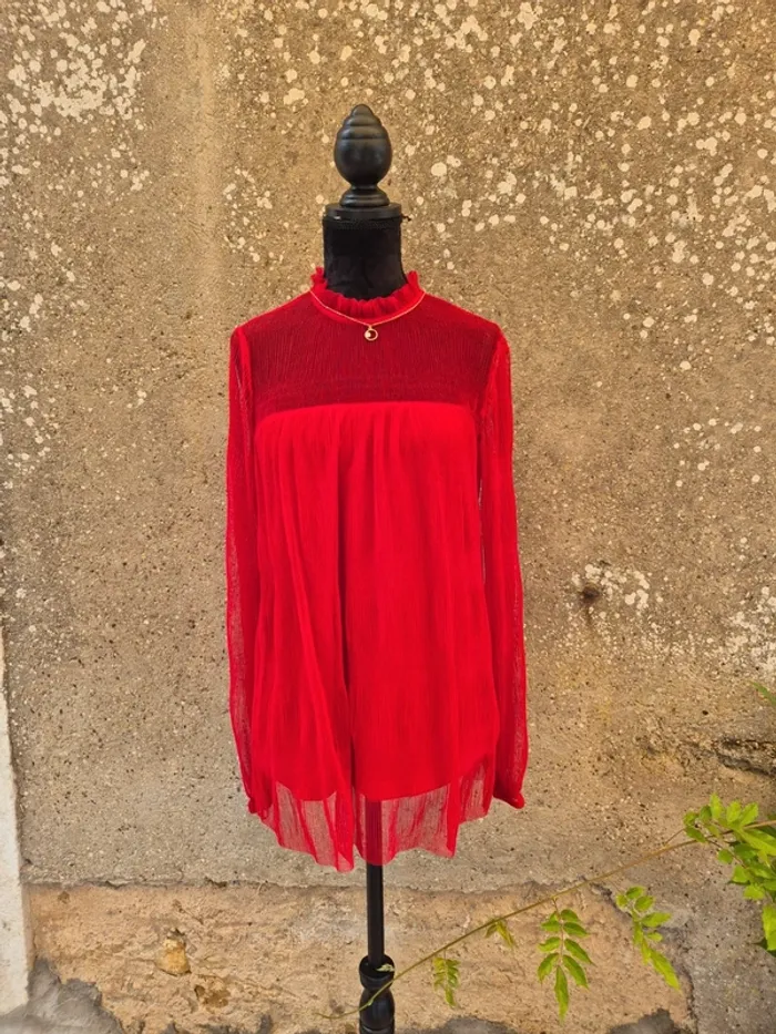 Blouse Mohito rouge T.36/38