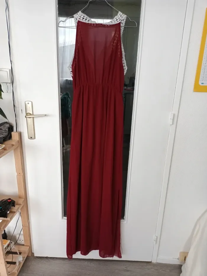 Robe longue légère voile - photo numéro 2