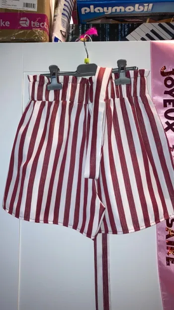 short rayé