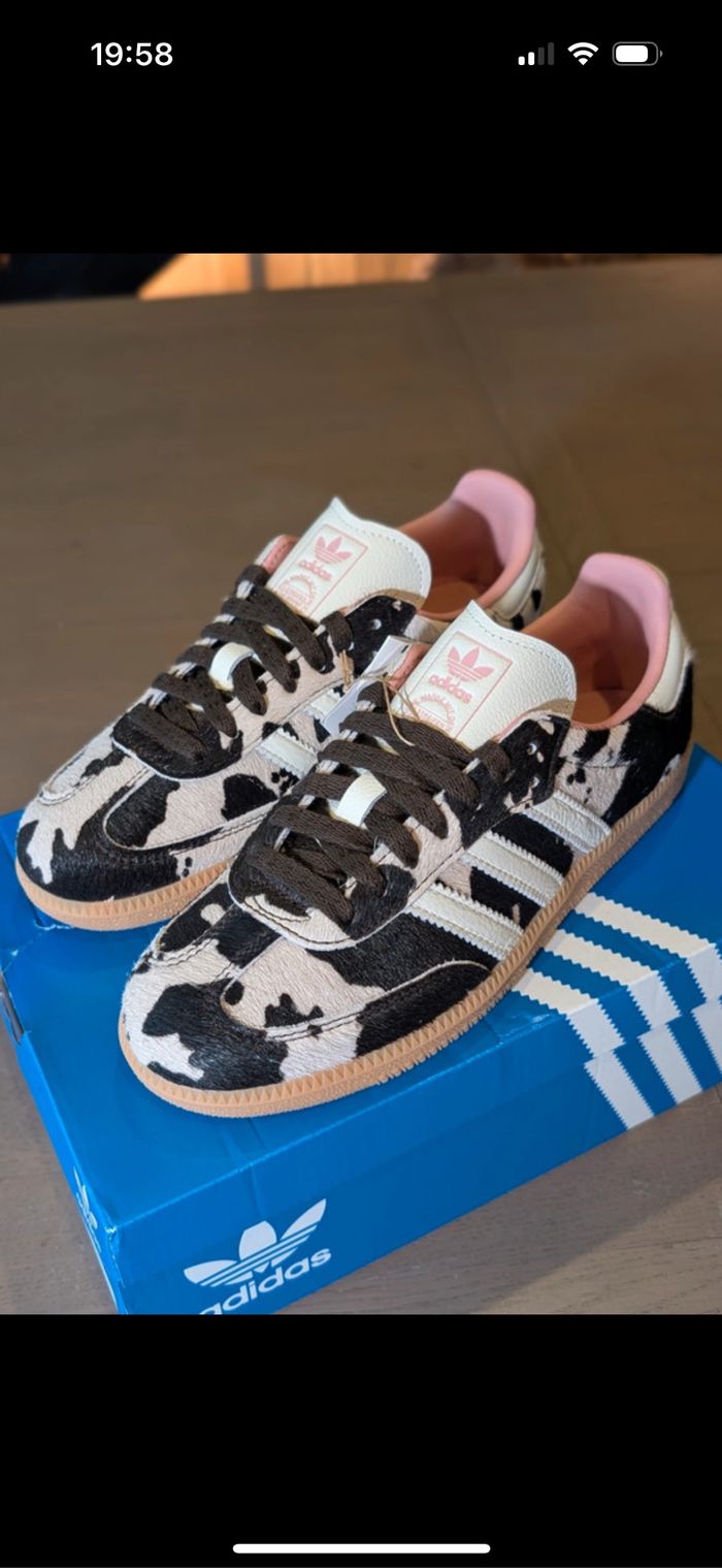 Adidas Samba OG Cow Print pour femme