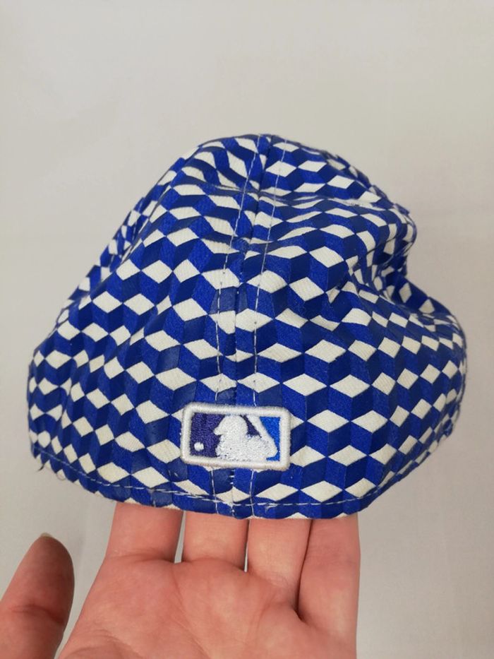 Casquette new York Yankees baseball new era motifs bleu taille 7 - photo numéro 13