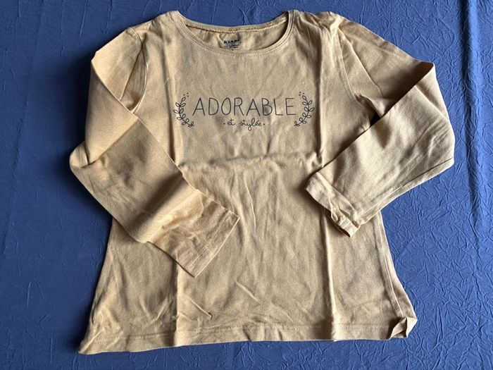 Lot de 5 t-shirts manches longues petite fille « Kiabi » - photo numéro 6